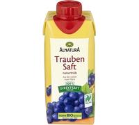 ALA NATURAA Jus De Raisin Bio - Boisson nutritionnelle riche en antioxydants pour un style de vie sain - 330 ml de bien-être sans sucres ajoutés. - Le Lot De 4