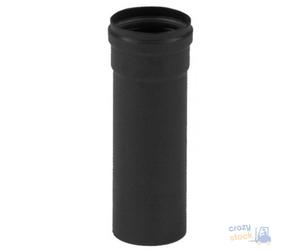 Ala spa Tuyau Aeternum Noir Pour Pellet, 8X50 Cm