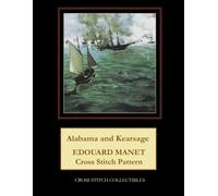 Alabama and Kearsage: Edouard Manet Cross Stitch Pattern
