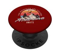Alabama Awaits The Mountains Are Calling, Smokey Mountains PopSockets PopGrip Adhésif