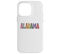 Alabama Floral Design for Women and Girls, Cute Alabama Coque pour iPhone 14 Pro Max