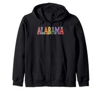 Alabama Floral Design for Women and Girls, Cute Alabama Sweat à Capuche