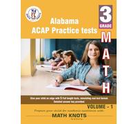 ALABAMA State (ACAP) , 3rd Grade MATH Practice Tests ,Volume 1