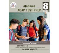 ALABAMA State (ACAP) , 8th Grade MATH Practice Tests ,Volume 2