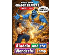Aladdin: A Comic Book Graded Reader to Learn English - Level 1 · A1 for Adult ESL.: A Graded Reader for Adult Learners (Level A1) - Easy English Reading with Visual Learning.