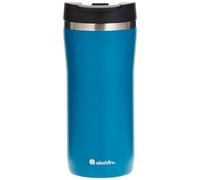 Aladdin Barista Café Thermavac Leak-Lock Mug de Voyage en inox 0.25L Aqua Blue - Étanche - Tasse à Double Paroi Isolante - Garde Chaud 2,5 Heures- Sans BPA - Va au Lave-Vaisselle