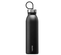 Aladdin Fresco Twist & Go Gourde Sport 0.6L Violet - Double Couvercle Étanche pour Remplir Facilement - Bouteille d'eau Sans BPA - Supporte les Boissons Gazeuses - Va au Lave-Vaisselle