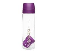 Aladdin Infuse Gourde 0.7L Violet - Infusion Amovible - Double Couvercle Étanche pour Ajout de Glaçons et Nettoyage Faciles - Bouteille d'eau Sans BPA - Va au Lave-Vaisselle