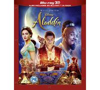 Disney's Aladdin Live Action [3D + Blu-ray] [2019] [Region Free] (Blu-ray)
