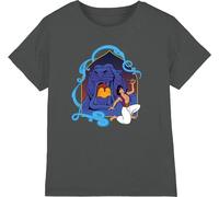 Aladdin - "La lampe magique de la caverne des merveilles" T-Shirt pour enfants TV3496 (128) (Holzkohle)