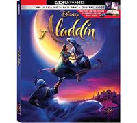 Aladdin Live Action 2019 Limited Edition(4K Ultra/Blu-Ray/Digital) with Filmmaker Gallery Book