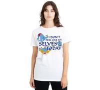 Aladdin - T-shirt motif Génie DON´T FEEL LIKE MY SELVES TODAY - Femme (TV25293)