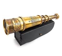 ALADEAN Cadeaux religieux pour garçons - Citation « Be Strong & Courageous » gravée de 40,6 cm - Télescope céleste pour homme - Cadeau chrétien catholique significatif avec Sainte Croix