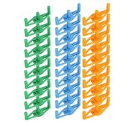 Aladeno 30 pièces Clips d'entraînement à Faible Stress Clips LST pour Cannabis Clips de bourgeons réglables Clips d'entraînement de Plantes en Plastique réutilisables Clips de