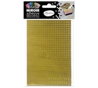 Aladine - Carrés Miroirs Adhésifs 9 Couleurs - Mosaique - Loisirs Créatifs - 72670