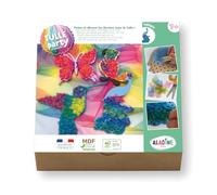 Aladine - Coffret Tulle Nature - À partir de 7 ans - Activité Créative Enfant - Peinture & Tulle - Loisirs Créatifs Animaux Oiseaux - Garçon Fille - Idée Cadeau Anniversaire, Noël - 85493