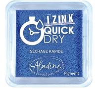 Aladine Encreur Izink Quick Dry, Bleu, 5 x 5 cm