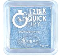 Aladine Encreur Izink Quick Dry, Bleu Pastel, 5 x 5 cm