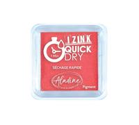 Aladine - Encreur Izink Quick Dry - Encreur à Séchage Rapide - Scrapbooking, Bullet Journal et Carterie Créative - Taille M - 5 x 5 cm - Couleur Rouge