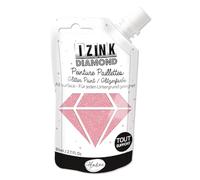 Peinture à paillettes - Rose poudré - 80 ml Rose G