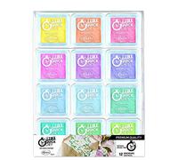 Aladine Set 12 ENCREURS Quick Dry Pastels, Universal, Pastel