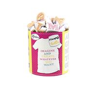 Stampo'textile - Kit de tampons avec encreur - Alphabet Graf - 39 pcs NA