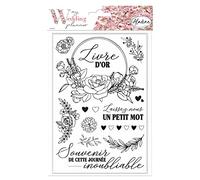 Aladine - Wedding Planner LIVRE D'OR - Planche de Tampons pour Organiser et Planifier votre Mariage de Façon Créative