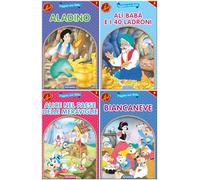 Aladino-Alì Babà e i 40 ladroni-Alice nel paese delle meraviglie-Biancaneve. Leggimi una fiaba. Ediz. illustrata