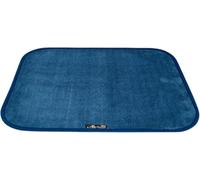 Aladino Tapis d’Entrée Intérieur/Extérieur pour Maison, Salle de Bain & Cuisine, Antidérapant, Lavable, Ultra Absorbant, Tailles et couleurs variées, Made in Italy 65x100 cm, Bleu Nuit