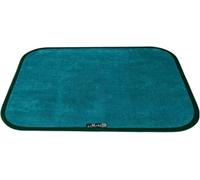 Aladino Tapis d’Entrée Intérieur/Extérieur pour Maison, Salle de Bain & Cuisine, Antidérapant, Lavable, Ultra Absorbant, Tailles et couleurs variées, Made in Italy 100x130cm, Vert