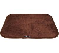 Aladino Tapis d’Entrée Intérieur/Extérieur pour Maison, Salle de Bain & Cuisine, Antidérapant, Lavable, Ultra Absorbant, Tailles et couleurs variées, Made in Italy 43x60cm, Marron