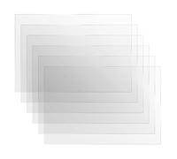 ALadrs Lot de 6 films FEP pour ELEGOO Saturn S, Saturn, Mono X 6K, Photon Mono X, M3, M3 Plus, Sonic Mini 8K, Mighty 4K 7,1-9,25 pouces imprimante 3D 260 x 200 x 0,15 mm