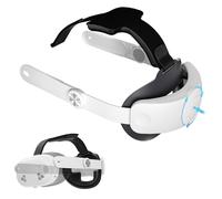 ALAFLY Sangle Elite Améliorée Compatible avec Oculus/Meta Quest 3 / Quest 3S, Libération en Un Clic & Rétractable Sangle de Tête, Confort Amélioré et Immersion de Jeu Accessoires VR Head Strap