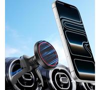 ALAFLY Support de Téléphone de Voiture Magnétique pour Mercedes Benz A/B/C/E/V/G/Class & Audi A1/A3/A3 [Ventilation Ronde], Ajustable à 360° Solide Compatible avec MagSafe iPhone 17-12