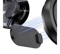 ALAFLY Support Magnétique en Métal pour OOONO CO-Driver NO2, Aimant Intégré en Une Seule Pièce, Roulement Super Adhésif pour Tableau de Bord/Pare-Soleil/Surface Lisse pour Toutes Les Voitures