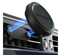 ALAFLY Support Magnétique en Métal pour OOONO CO-Driver NO2 [pour Grille Aération de Voiture], Support Magnétique Intégré en Une Seule Pièce, Compatible avec OOONO 2 Les Avertisseurs de Flash