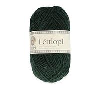 ÁLAFOSS - Icelandic wool yarn 1522-1405 Pelote de laine Vert bouteille bruyère 50 g 100 m