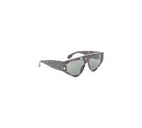 Alaïa - 97 Mask Lunettes de soleil - Femme - Accessoires - Brun - Taille: ONE Size