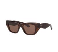 Alaia Femme Sunglass AA0074S - Couleur du Monture: Écaille, Couleur de Lentille: Brun