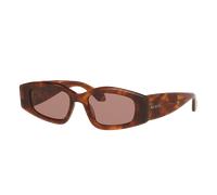 Alaia Femme Sunglass AA0079S - Couleur du Monture: Écaille, Couleur de Lentille: Brun