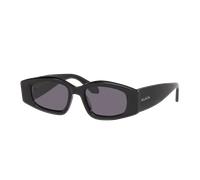 Alaia Femme Sunglass AA0079S - Couleur du Monture: Noir, Couleur de Lentille: Gris