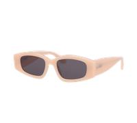 Alaia Femme Sunglass AA0079S - Couleur du Monture: Rose, Couleur de Lentille: Gris