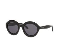 Alaia Femme Sunglass AA0088S - Couleur du Monture: Noir, Couleur de Lentille: Gris