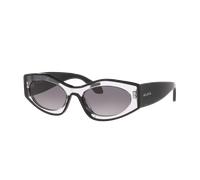 Alaia Femme Sunglass AA0093S - Couleur du Monture: Incolore, Couleur de Lentille: Dégradé Gris