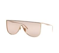 Alaia Femme Sunglass AA0094S - Couleur du Monture: Or, Couleur de Lentille: Brun
