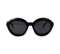 Alaïa - Lunettes de soleil à logo lettering - Femme - Accessoires - Noir - Taille: 53 MM