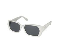 Alaïa - Lunettes de Soleil Blanches Grises Aa0082S - Femme - Accessoires - Blanc - Taille: 60 MM