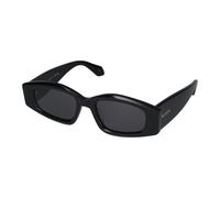 Alaïa - Lettering Logo Lunettes de soleil - unisex - Accessoires - Noir - Taille: 52 MM