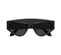 Alaïa - Lunettes de soleil géométriques - Femme - Accessoires - Noir - Taille: 58 MM
