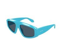 Alaïa - Lunettes de soleil masque aviateur - unisex - Accessoires - Bleu - Taille: 57 MM